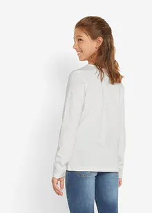 Mädchen Langarmshirt (2er-Pack) aus Bio-Baumwolle, bonprix