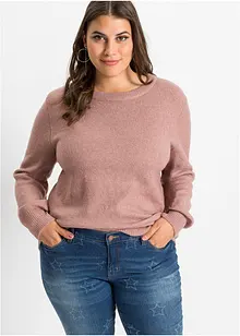 Pullover mit Ballonärmeln, bonprix