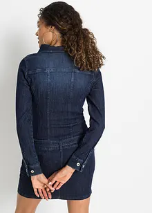 Jeans Kleid mit Gürtel, bonprix