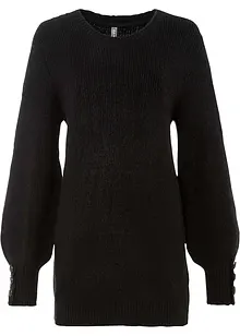 Longpullover mit Knöpfen, bonprix