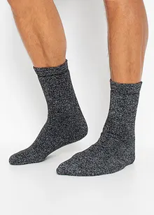 Thermo Frottee Socken mit Bio-Baumwolle (5er Pack), bonprix