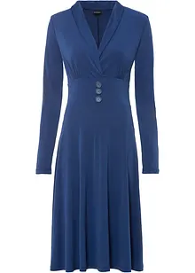 Jerseykleid mit Knöpfen, bonprix