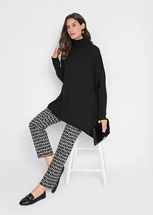 Pull-poncho oversize de coupe asymétrique, bonprix