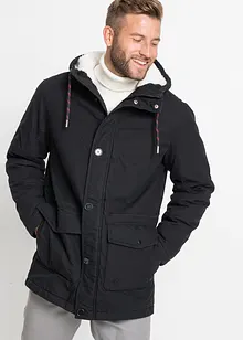 Winter-Parka mit Teddyfutter, bonprix