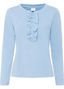 Langarmshirt mit Zierleiste, bpc selection