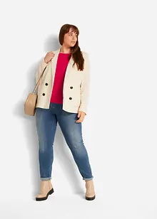 Lot de 2 T-shirts manches longues, bonprix