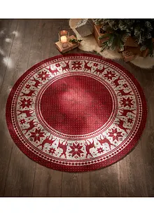 Tapis rond avec motif de Noël, bonprix