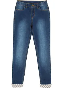 Mädchen Thermojeans mit Flanellfutter, bonprix