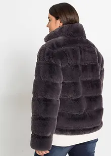 Veste zippée en peluche, bonprix