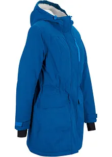 Parka fonctionnelle imperméable avec polaire peluche et capuche, bonprix