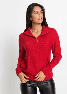 Pull camionneur à motif torsadé, bonprix