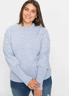 Pullover mit Ajourmuster, bonprix