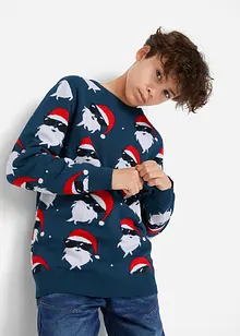 Pull de Noël garçon, bonprix