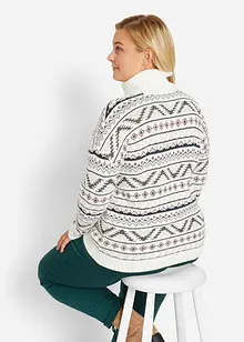 Pullover mit Norweger-Muster, bonprix