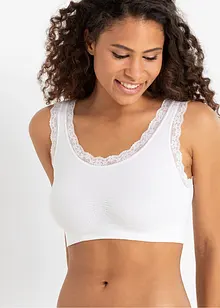 Lot de 2 brassières sans coutures Feel Comfort, bonprix