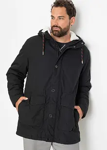 Winter-Parka mit Teddyfutter, bonprix