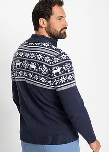 Pull norvégien en maille douce, bonprix