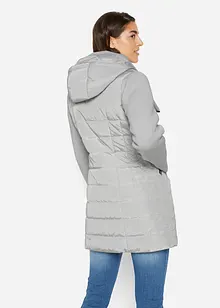 Jacke mit breitem Kragen und Kapuze, bonprix