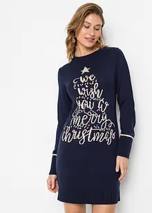 Robe en maille de Noël, bonprix