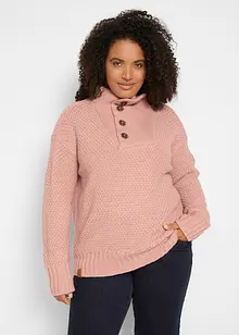 Troyer Pullover mit Struktur, bonprix