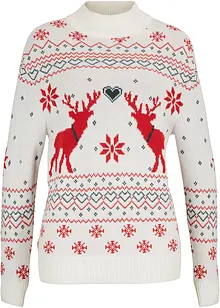 Norweger-Pullover mit Turtleneck, bonprix