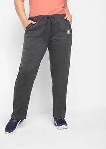 Pantalon de jogging en coton, coupe droite, bonprix