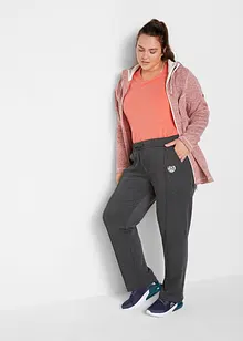 Jogginghose aus Bio-Baumwolle, gerade geschnitten, bonprix