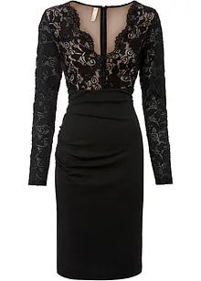 Robe courte à dentelle, bonprix