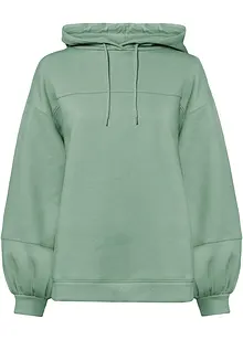 Oversize-Kapuzen-Sweatshirt aus weichem Baumwoll-Mix, bonprix