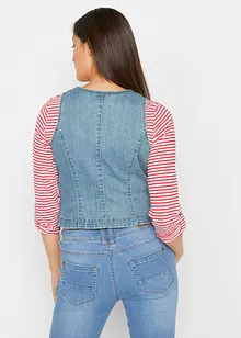 Gilet sans manches en jean, bonprix