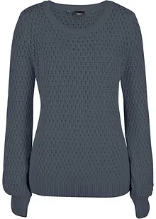 Pullover mit Strukturstrick, bonprix