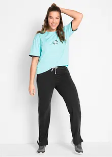 Pantalon droit en jersey extensible, bonprix