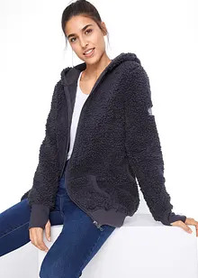 Teddy-Fleece Jacke, bonprix