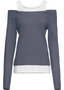 Shirt in 2-in-1-Optik, bonprix