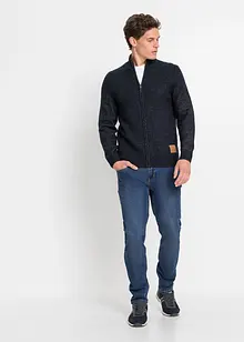 Veste en maille à col montant, bonprix