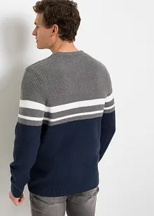 Pullover in Colourblocking, bonprix