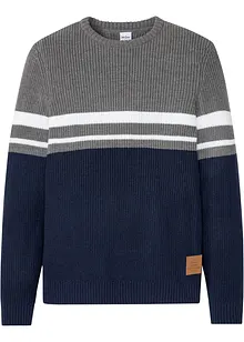 Pullover in Colourblocking, bonprix