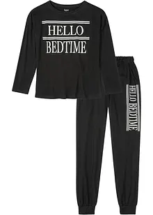 Pyjama mit oversized Shirt, bonprix