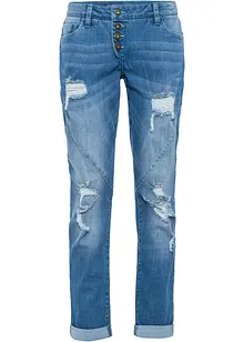 Boyfriend Jeans Mid Waist, rec. Polyester, bonprix