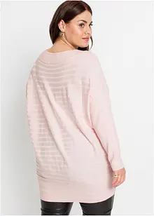 Pull côtelé oversize, bonprix