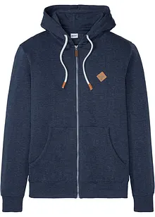 Kapuzen-Sweatjacke mit Reißverschluss, bonprix