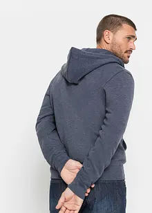 Kapuzen-Sweatjacke mit Reißverschluss, bonprix