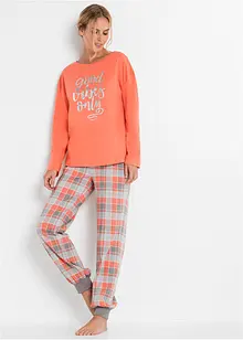 Pyjama mit oversized Shirt, bonprix