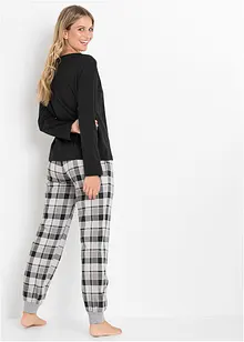 Pyjama mit oversized Shirt, bonprix