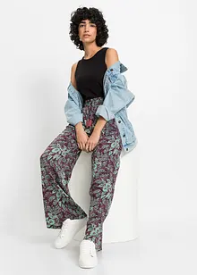 Palazzo-Hose aus fließender Viskose, bonprix