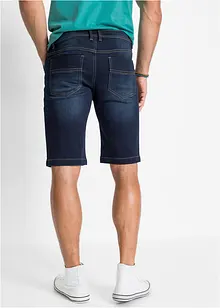 Stretch-Jeans-Bermuda m. Komfortschnitt, Regular Fit, bonprix