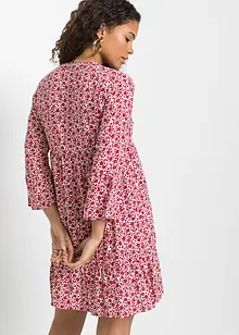 Robe à volants en viscose, bonprix