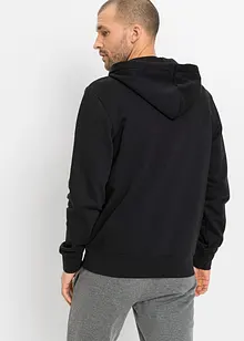 Lot de 2 sweats à capuche zippés avec polyester recyclé , bonprix