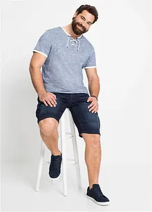 T-Shirt mit Schnürung aus Bio-Baumwolle, bonprix