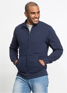 Sweatjacke mit Stehkragen, bonprix